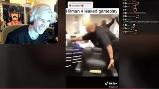 xQc Reacts to Leaked Hitman 4 Gameplay...