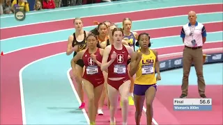 Women 800m Finals | NCAA Indoor Track & Files Championship 2023