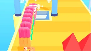 Popsicle Stack🍧  All Levels Gameplay Android, IOS Lvl#2 🎮