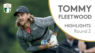 Tommy Fleetwood Round 2 Highlights | 2018 BMW PGA Championship