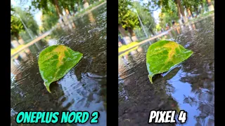 Oneplus Nord 2 vs Google Pixel 4. Тест камер.