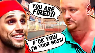 Undercover Boss SHOCKED when employee FIRED him!