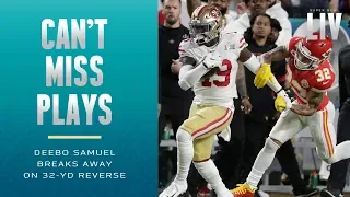 Deebo Samuel Breaks Away on 32-Yd Reverse! | Super Bowl LIV