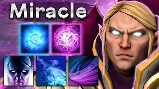 Миракл на Инвокере тащит как в старые добрые! - Miracle Invoker 7.34 DOTA 2