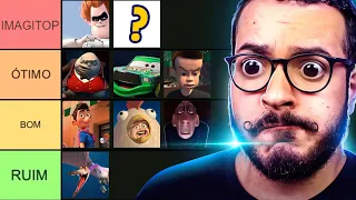 Melhores e Piores VILÕES DA PIXAR! | Tierlist 6