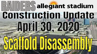 Las Vegas Raiders Allegiant Stadium Construction Update 04 30 2020