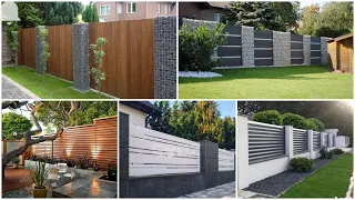 Boundary wall design with gate | house boundary wall | house front wall boundary compound wall ideas