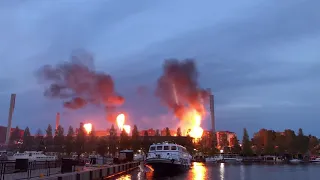 Rammstein Tampere from outside at the harbour 10.09.2019