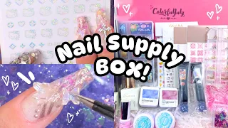 ₊˚ʚ Unboxing & Testing COLORFULJULY'S APRIL POSH BOX ɞ˚₊