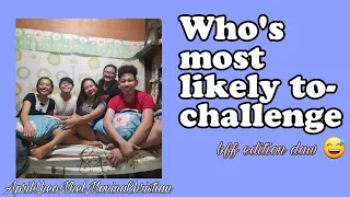 Do you really know your friends?| Laughtrip Who's Most Likely to- Challenge with my Squad| Miss EN