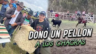 @JohnValverde  donó un PELLON a los chagras