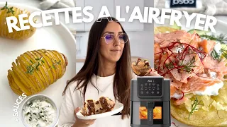 4 RECETTES A L'AIRFRYER (compatible four) | petit budget