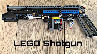 (INSTRUCTIONS) Working LEGO Shotgun *Powerful*
