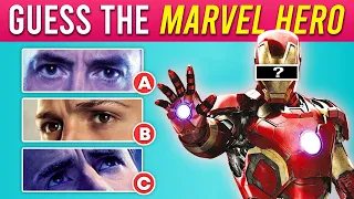 Can You Guess The Marvel Character by Their Eyes? Marvel Quiz