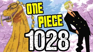 One Piece Chapter 1028 Review "Robots, Cyborgs & Dinosaurs" | Tekking101