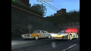 Need For Speed Carbon: Chevrolet Corvette C6 (Beta Sgt.Cross) VS. Angie