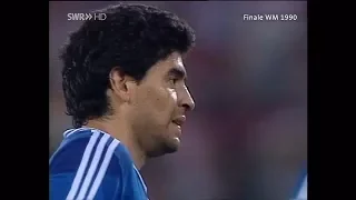 Diego Maradona vs Germany♕Individual Highlights♕World Cup 1990