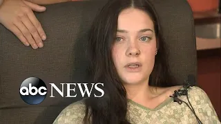 Teen pushed off bridge thinks she 'fainted midair'