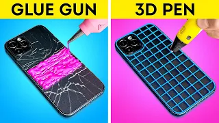 GLUE GUN vs 3D PEN! GENIUS HACKS FOR ALL OCCASIONS