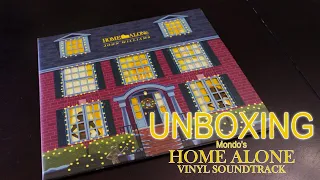 UNBOXING | Home Alone Vinyl Soundtrack (Mondo) (Red & Green variant)