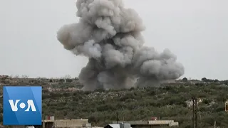 Russian Airstrikes Hit Syria’s Southern Idlib Province