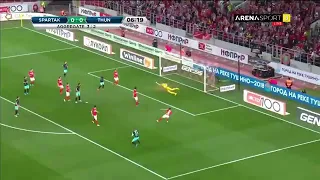 Spartak Moscow vs Thun 2-1 highlights 2019