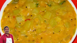 சௌசௌ கூட்டு | Chow chow Kootu | Chayote recipe | Balaji's kitchen