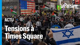 Attaques du Hamas contre Israël : face-à-face tendu à New York lors de rassemblements