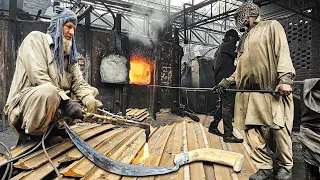 Amazing Process Of Making Best Quality Garden Sickles In A Local Factory | How hand sickle Is Made