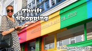 London Charity Shops - COME THRIFTING WITH ME in Nottinghill and Chelsea ♻️ | metrogypsie