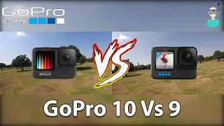 GoPro Hero 10 Vs. Hero 9 - Racing Drone Side By Side Comparison (Watch In 4K)