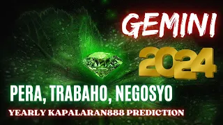 NEW SET OF GOALS & DREAMS FOR 2024 ♊️ GEMINI 💰🤑💸 TIMELESS YEARLY 2024 MONEY/CAREER #KAPALARAN888