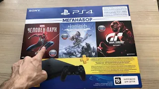 PS 4 Slim распаковка!