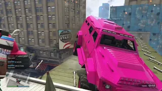 ROCKET VS INSURGENT  (GTA 5  Online Funny Moments)