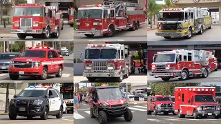 Fire Trucks Police & EMS Responding Compilation #10: September 2023 Recordings