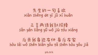 Cong Qian Shuo 从前说 Xiao A Qi || Lyric Pinyin