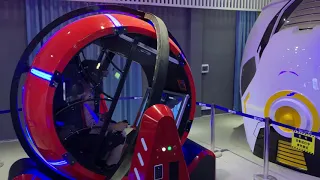 vr flight simulator,720 degree flight simulator