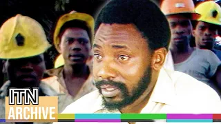 Young Cyril Ramaphosa Speaks for South Africa's Miners (1984)