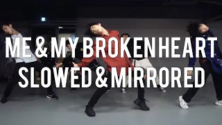 ME AND MY BROKEN HEART | RIXTON | KOOSUNG JUNG CHOREOGRAPHY | SLOWED AND MIRRORED