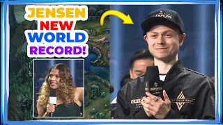 C9 Jensen Reacts to His New World Record