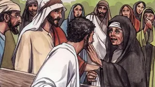 Animated Bible Stories: Jesus Raises A Widow's Son| Luke 7: 11-17|New Testament