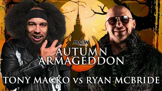 Witness the Action: 'King' Ryan McBride vs. Tony Macko | MCW Autumn Armageddon