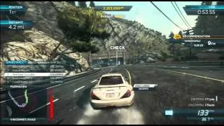 Need for Speed: Most Wanted PS3 Part 214 - Mercedes Benz SL 65 AMG (Most Wanted 7, Lexus LFA)