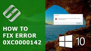 🛠️How to Fix Error 0xc0000142 When Starting a Game or Application in Windows 10