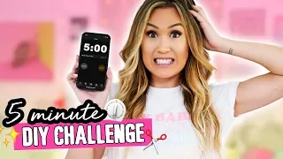 5 MINUTE DIY CHALLENGE