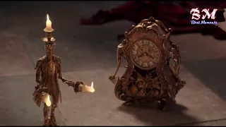 Beauty and the Beast 2017 Lumiere & Cogsworth   Best Scenes HD