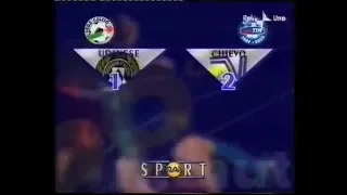 2001-02 (5a - 30-09-2001) Udinese-Chievo 1-2 [Perrotta,Luciano,S.Caballero] Servizio 90°Minuto Rai1