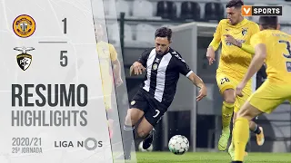 Highlights | Resumo: CD Nacional 1-5 Portimonense (Liga 20/21 #25)