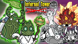 Battle Cats | One Lineup, Infernal Tower - No Uber (Floors 1~40)
