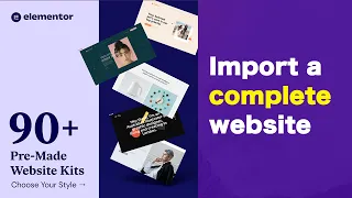 How the Elementor Template Kits Work [Full walkthrough and setup]